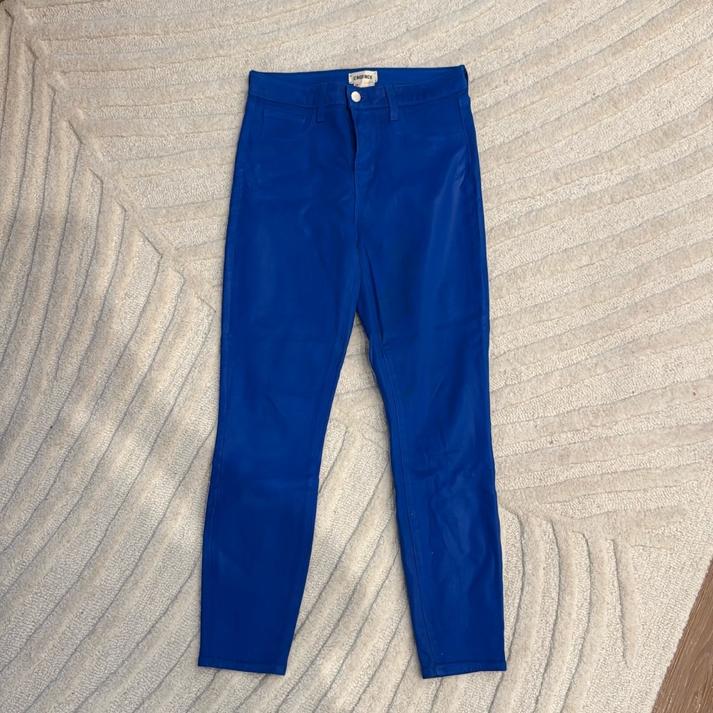 L’Agence Coated Jeans